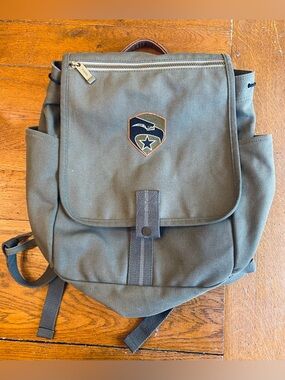 G.I. Joe Rise of the Cobra Logo Patch Olive Drab Green Crew Tote Bag Backpack